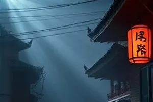 短剧外卖骑手的夏天中正午街头骑手等电梯的画面